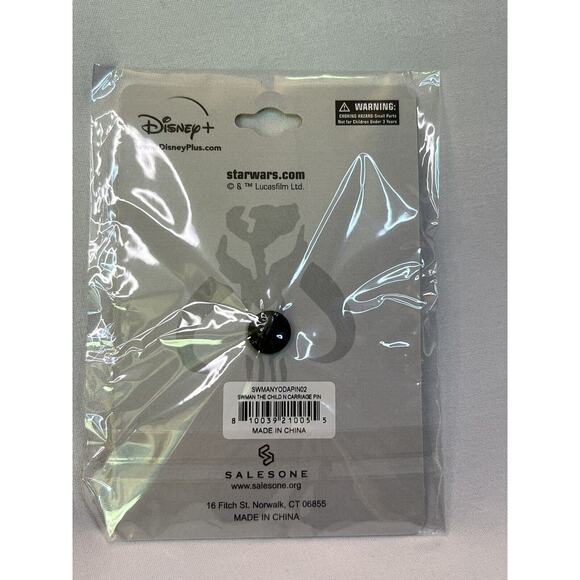 Star Wars The Mandalorian The Child Baby Yoda In Carriage Enamel Pin - Picture 3 of 3